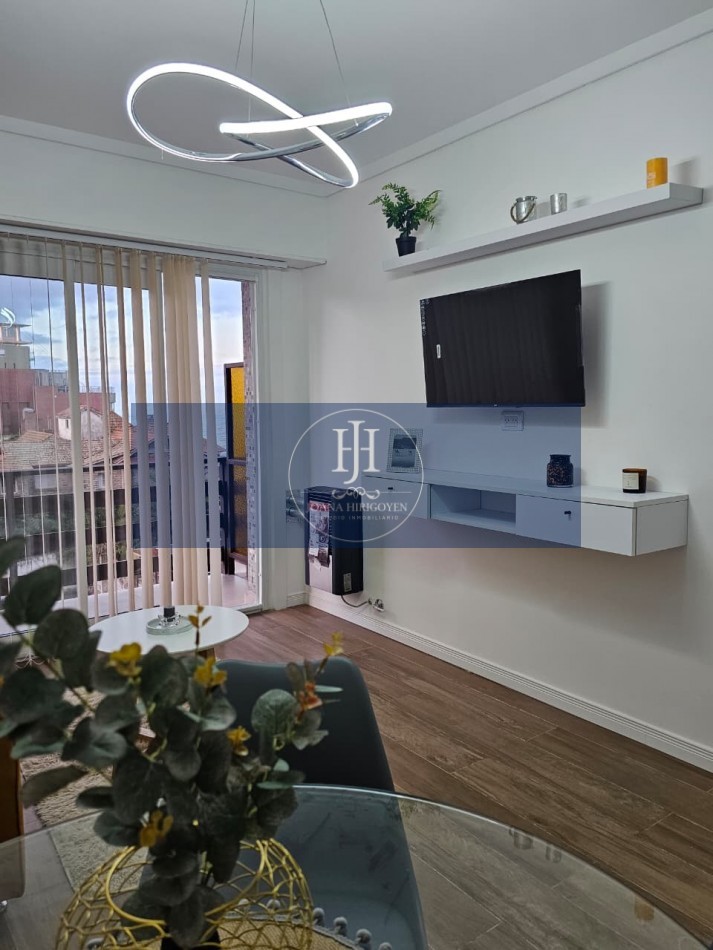 2 AMBIENTES AL FRENTE CON BALCON Y VISTA AL MAR